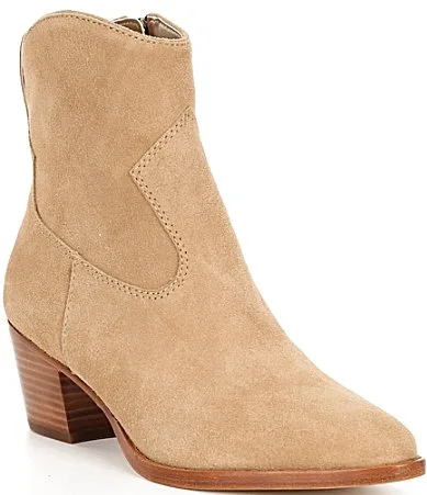 Harpher Suede Booties by Ralph Lauren
