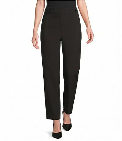 Double Twill Straight Leg Pants by Investments