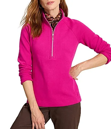 New Aruba French Rib Knit Stand Collar Long Sleeve Pullover by Tommy Bahama