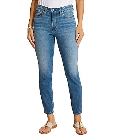 Stretch Denim High Rise Skinny Fit Jeans by Tommy Bahama