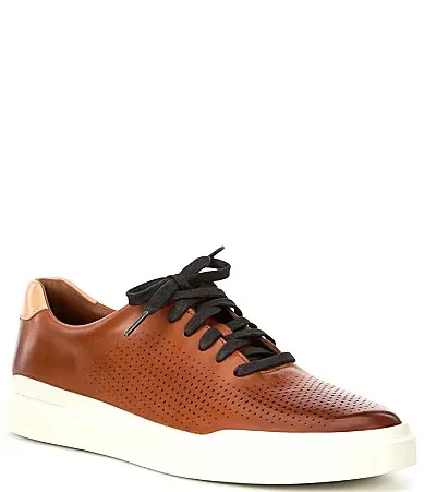 Rally Perforated Leather Sneakers by COLE HAAN