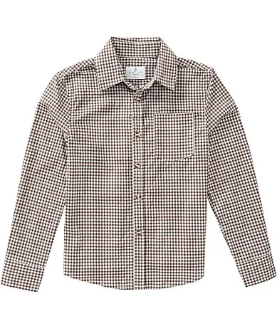 Cool Touch Gingham Performance Sportshirt by Class Club