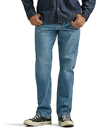 Regular Fit Straight Leg Flex Jeans by Wrangler