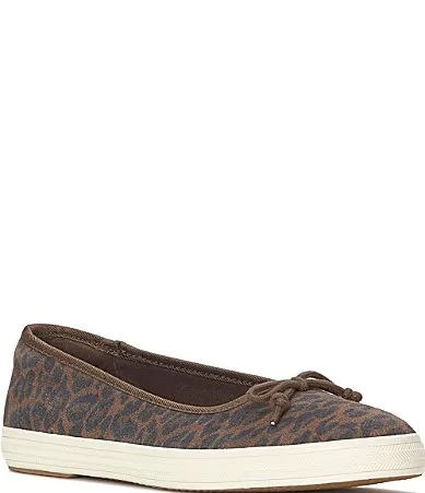 Maisie Leopard Print Ballet Flats by Keds