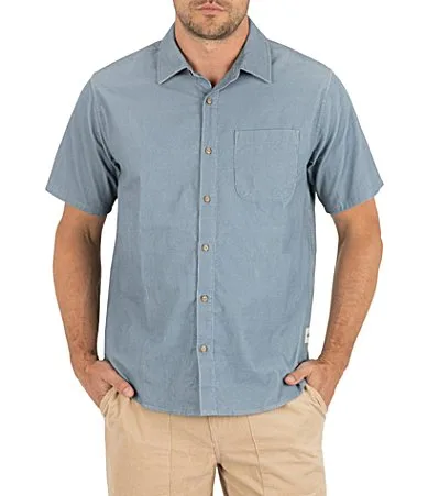 Ward Micro Corduroy Short Sleeve Woven Shirt by Hurley