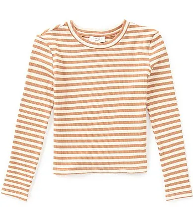 Long Sleeve Stripe Tee by A Loves a