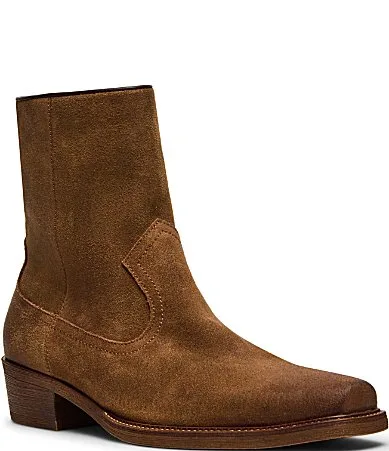 Sturgis Suede Western Boots