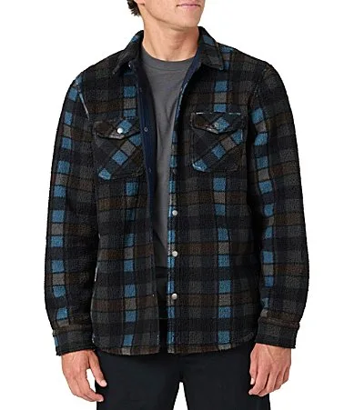 Glacier Plaid High Pile Superfleece Shirt by O'Neill