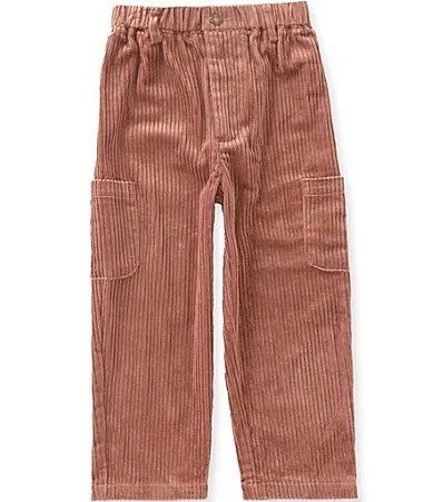 Elastic Waist Cargo Pants by Rylee  Cru