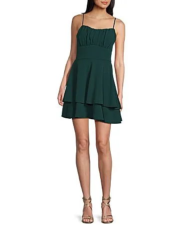 Emma Bodice Double Hem Fit & Flare Dress by Honey and Rosie