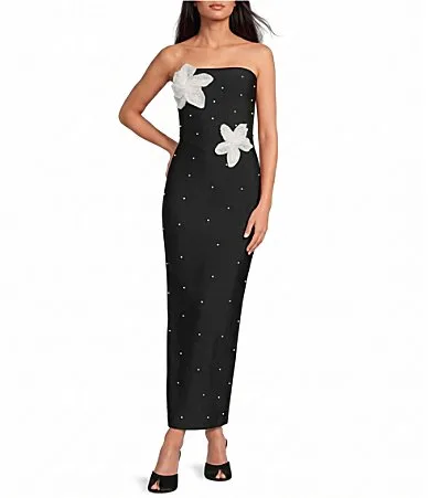 Natasia Pearl Maxi Dress by Elliatt