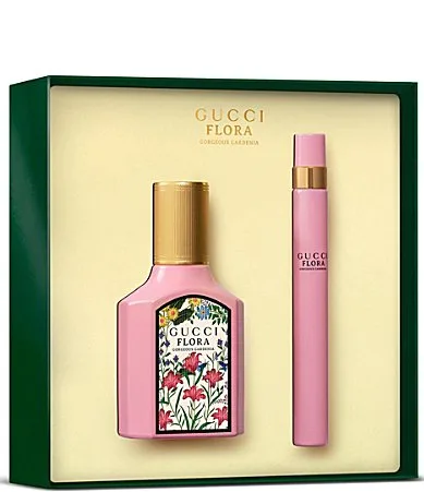 Flora Gorgeous Gardenia Eau De Parfum Travel Spray 2-Piece Gift Set by Gucci