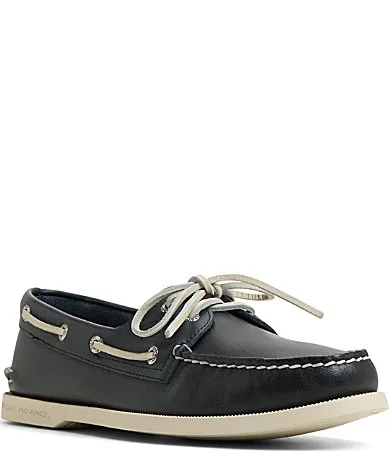Top Sider Authentic Original 2 Eye Leather Boat Shoes by Sperry Top-Sider