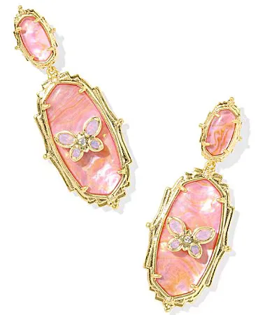 Kendra Scott x Dolly Parton Elle Butterfly Statement Drop Earrings by Kendra Scott