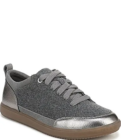 Larkspur Flannel Lace Up Sneakers by Vionic