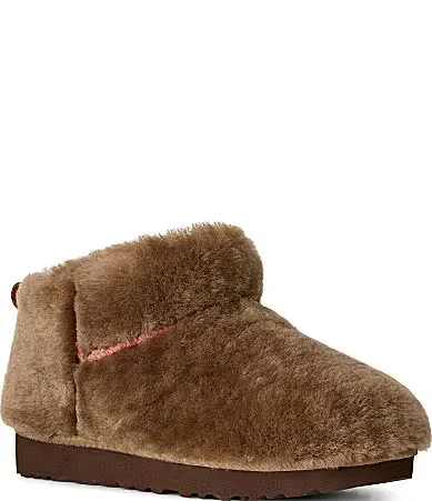 Classic Ultra Mini Fluff Sheepskin Fur Booties by UGG