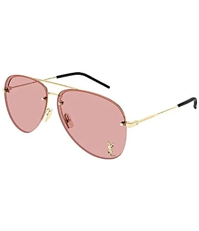 Classic 11 59mm Aviator Sunglasses by Saint Laurent