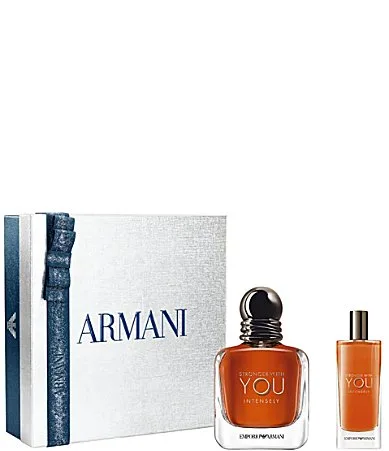 Emporio Armani Stronger with You Intensely Eau De Parfum Holiday 2-Piece Gift Set by Armani