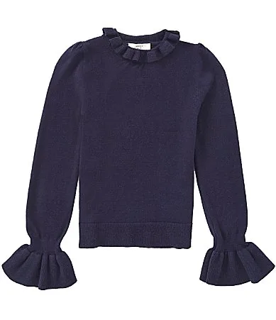 Long Sleeve Ruffle Top by A Loves a