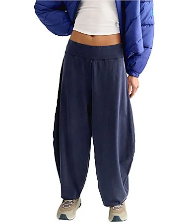 FP Movement Hot Shot Easy Low Slung Barrel Leg Pants by Free People