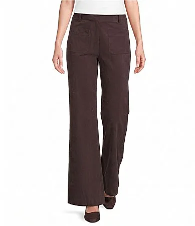Willa Faux Suede Pants by Alex Marie