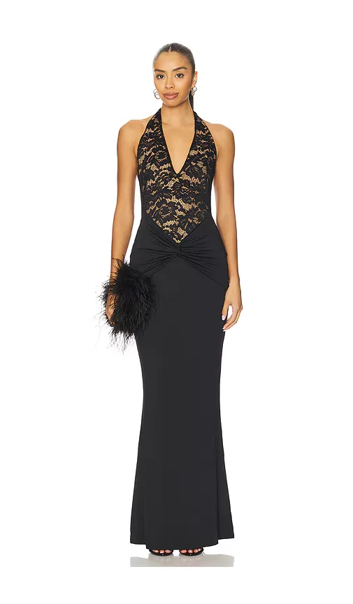 Lennox Halter Gown by Nookie