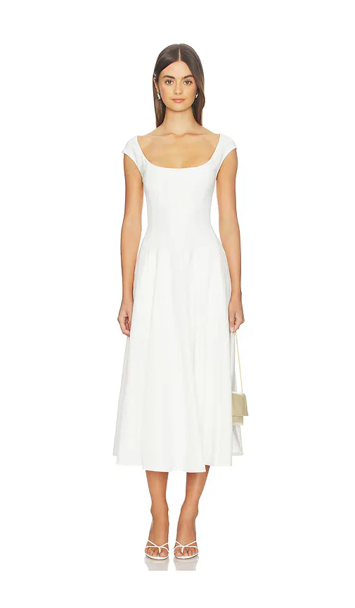 Leila Twill Dress by Guizio