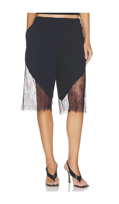 Lace Fade Track Short by Haelo