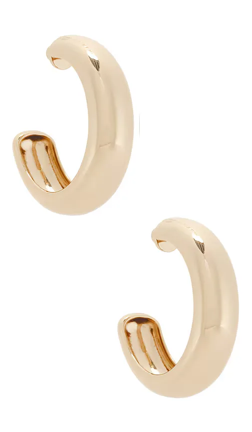 Large Gia Hoops by Jenny Bird