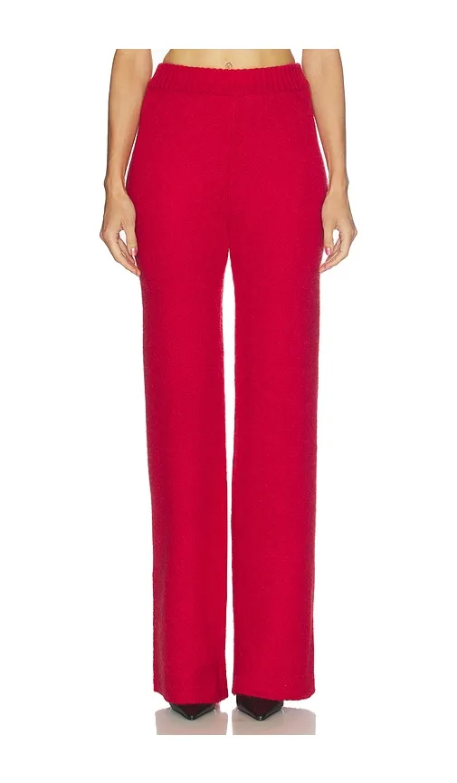 Mohair Wide Leg Pants by Rowen Rose