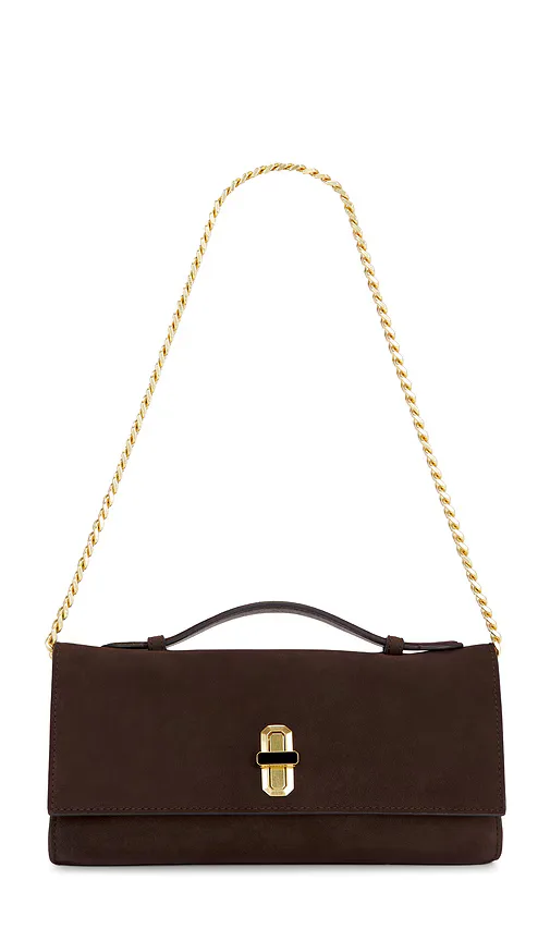 The Suede Heirloom Clutch Bag