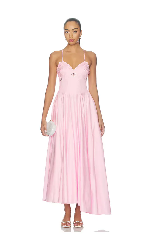 Tricoline Lotus Maxi Dress by PatBO