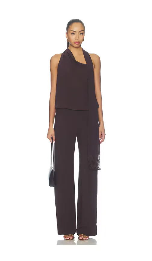 Sonya with Fringe Jumpsuit by Amanda Uprichard