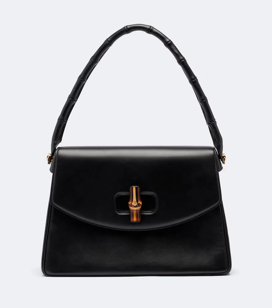 Bamboo Vendetta Medium Top-Handle Bag by Gucci