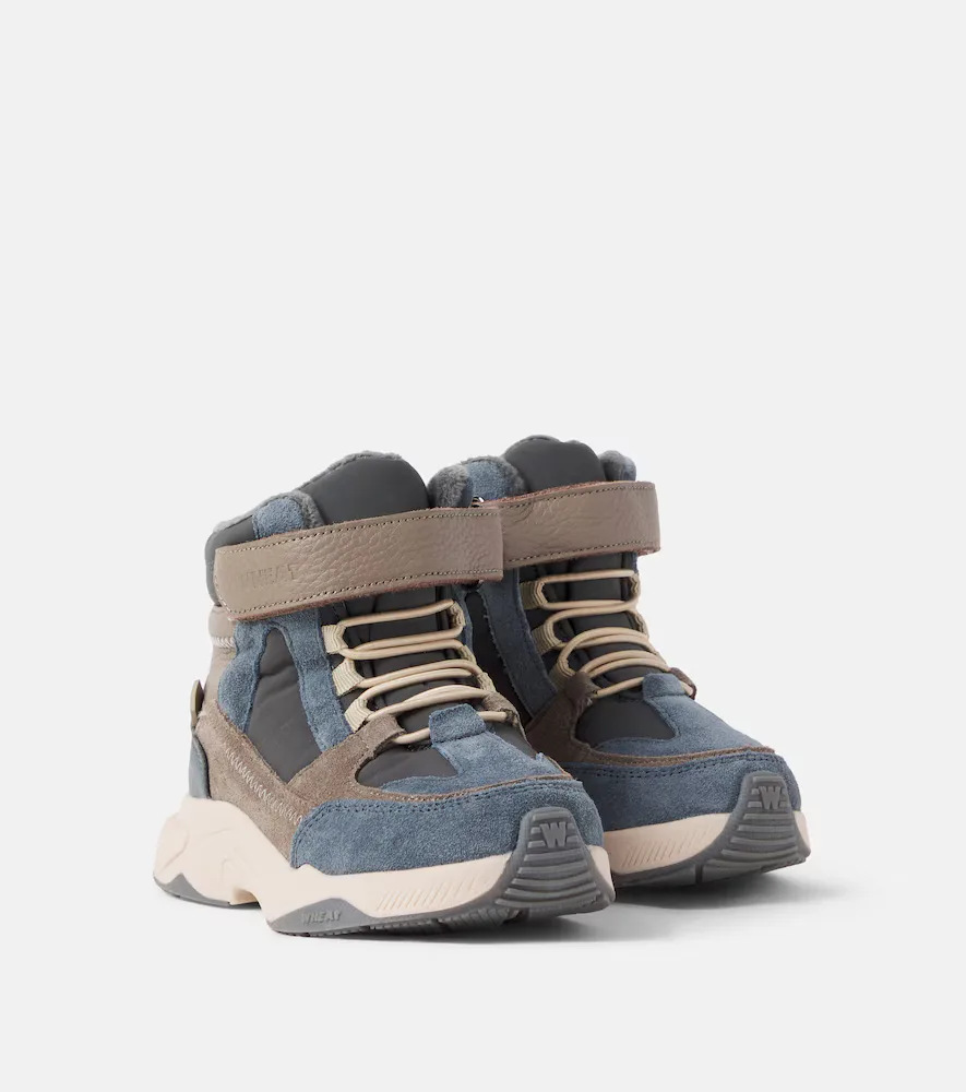 Muni 2.0 Tex Suede Sneakers by Wheat