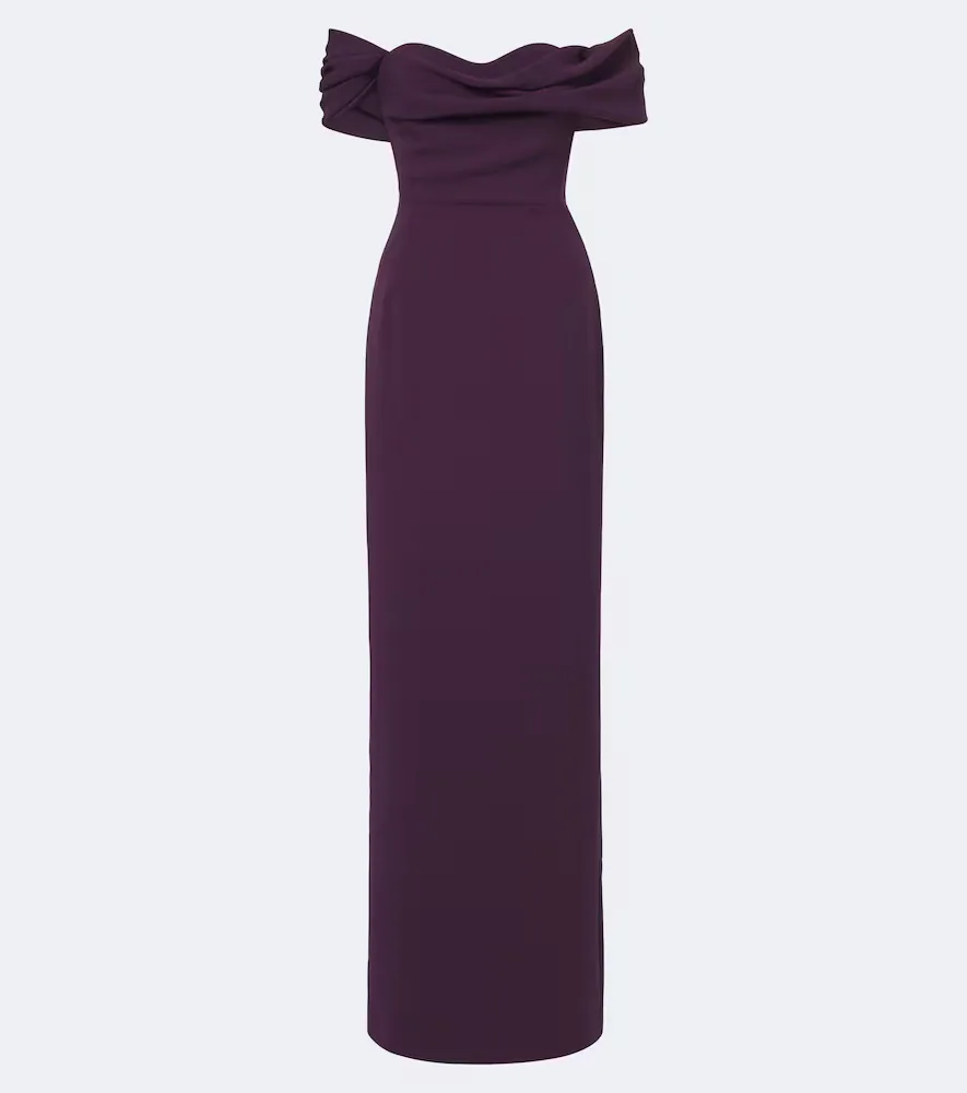 Sofia Crêpe Gown by Carolina Herrera