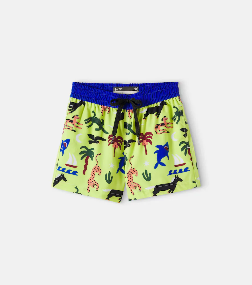 Printed Swim Trunks by Fabula