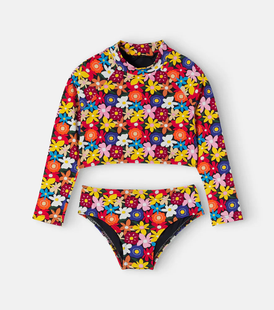 Floral Rashguard Bikini by Fabula
