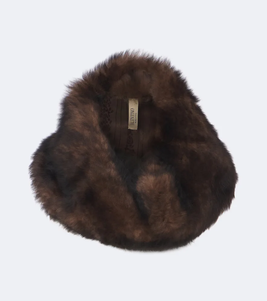Shearling Snood by Valentino Garavani