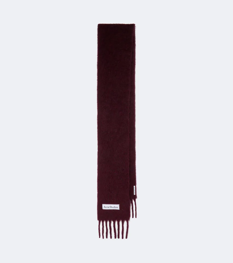 Alpaca, Wool, and Mohair-Blend Scarf by Acne Studios