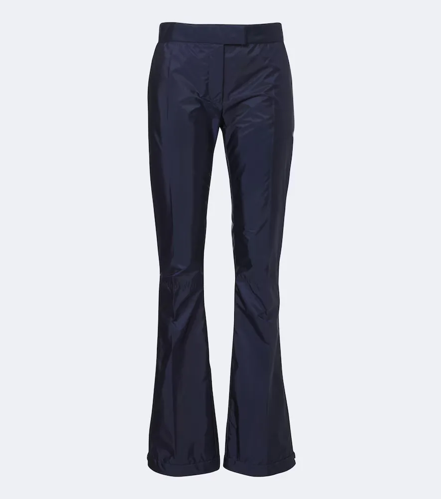Technical Flared Pants by Miu Miu
