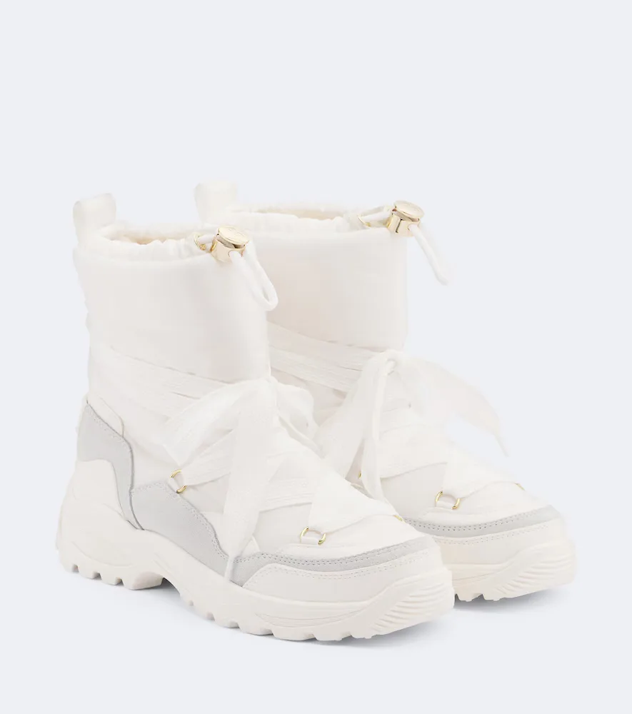 Alta Badia Suede-Trimmed Snow Boots by Bogner