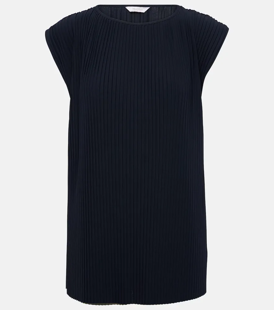 Cambusa Pleated Top by Max Mara