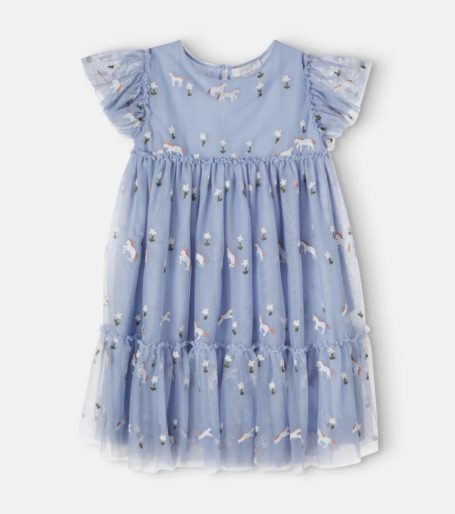Embroidered Tulle Dress by Stella McCartney