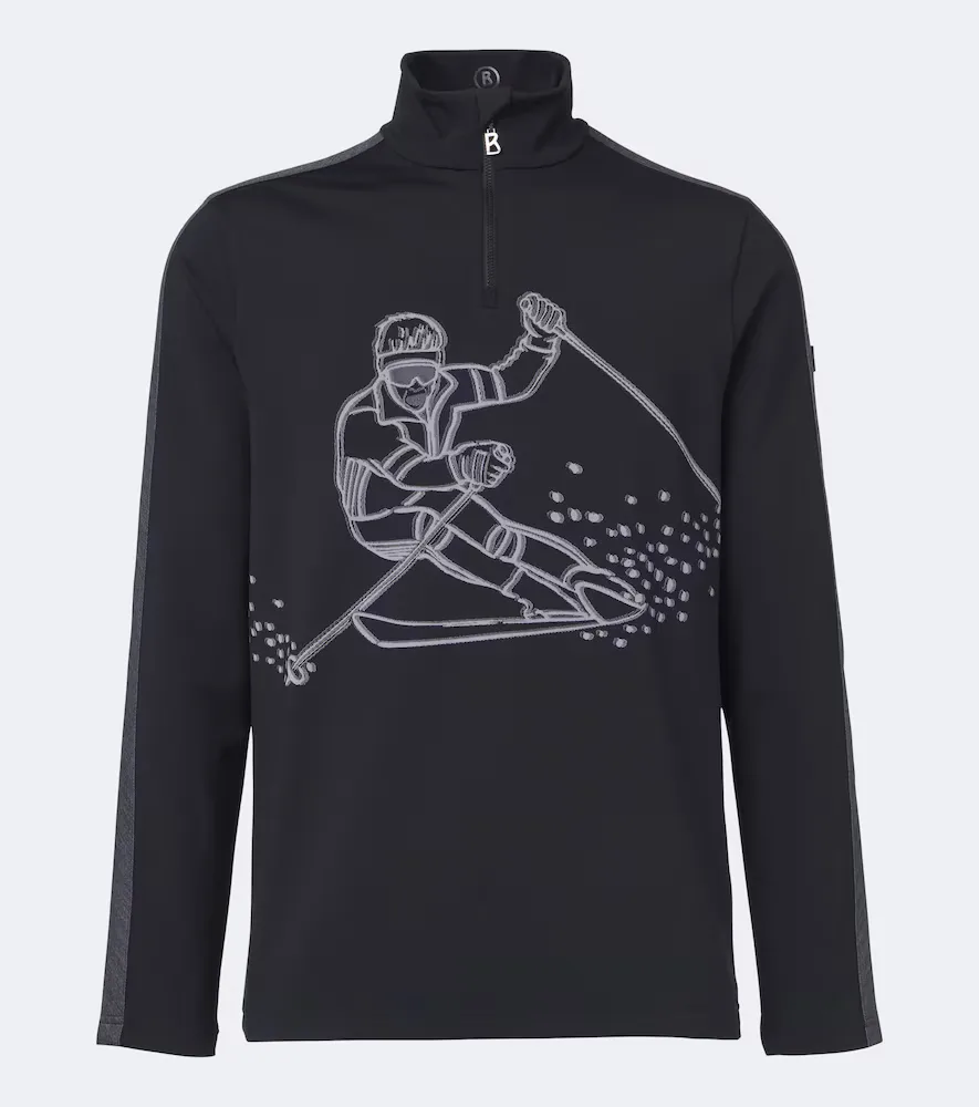 Eliot Printed Ski Top by Bogner