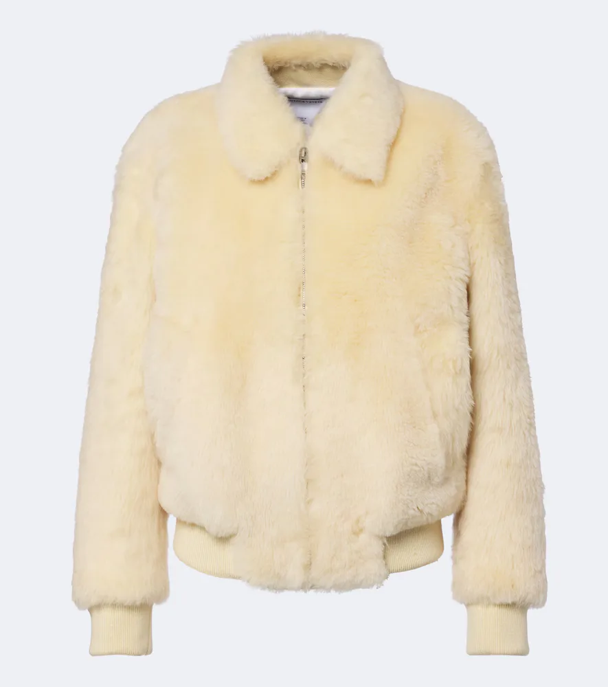 Shearling Blouson Jacket by Bottega Veneta
