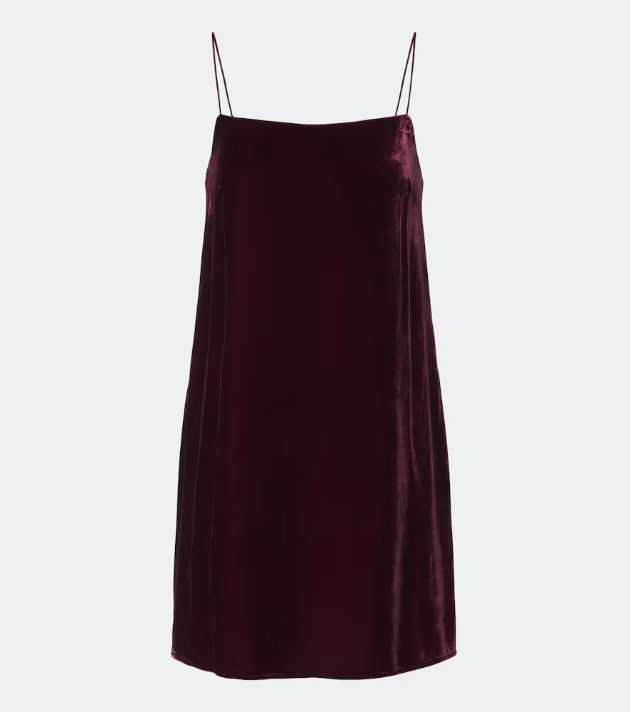 Forio Velvet Minidress by Asceno