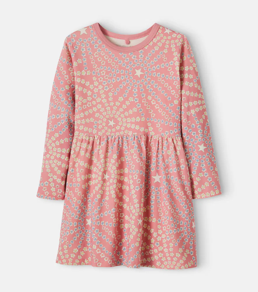 Printed Cotton-Blend Jersey Dress by Stella McCartney