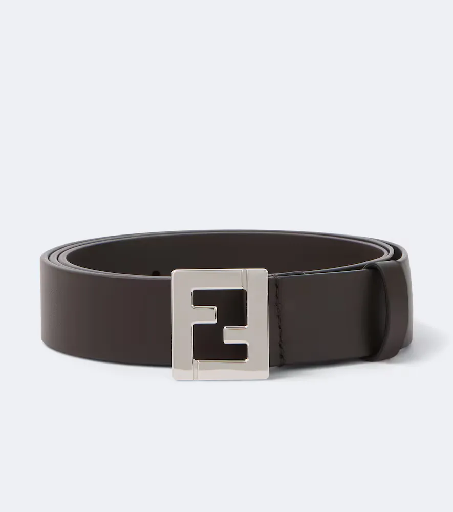 FF Leather Belt by FENDI