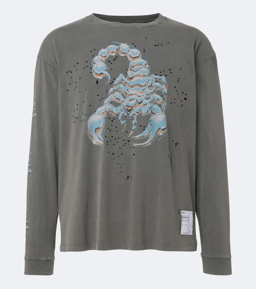 MothTech Printed Cotton Jersey T-Shirt